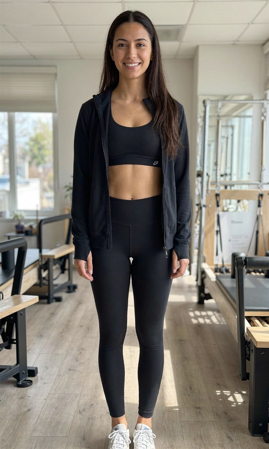 Black 3-Piece Pilates Set